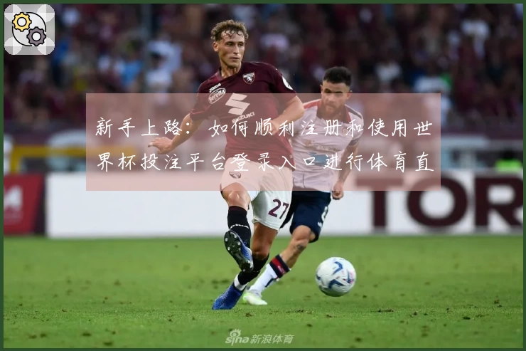 新手上路：如何顺利注册和使用世界杯投注平台登录入口进行体育直播